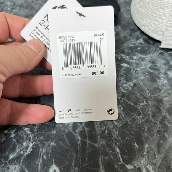Matching suits for three year old Nike size 3 t